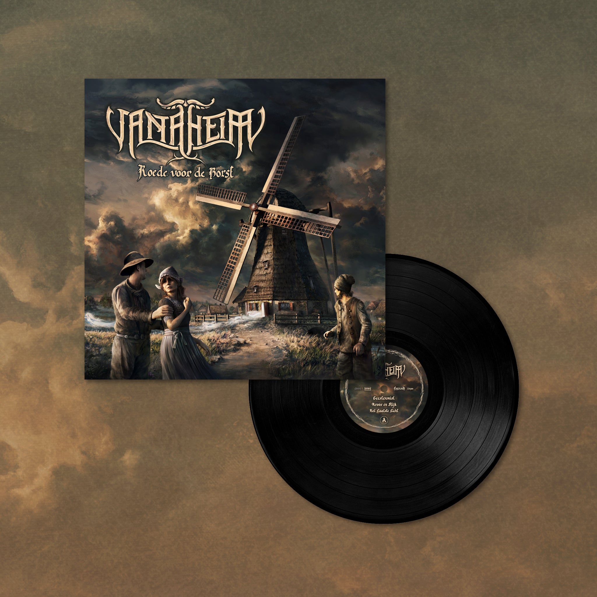 LP Vinyl "Roede voor de Borst" - Signed (PRE-ORDER)